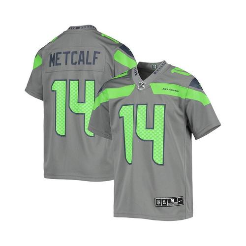 youth boys dk metcalf gray seattle seahawks